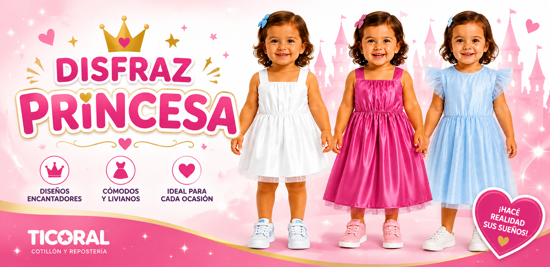DISFRAZ PRINCESA
